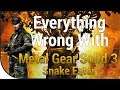 GAME SINS | Everything Wrong With Metal Gear Solid 3: Snake Eater