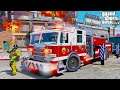 GTA 5 Firefighter Mod Responding To A Warehouse Fire & New Fire Callouts Tool Update