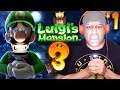 IT'S FINALLY HERE!! LET'S PLAY!! [LUIGI'S MANSION 3] [#01]