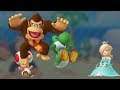 Mario Party 10 Minigames #23 Donkey Kong vs Toad vs Yoshi vs Rosalina