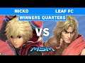MSM 192 Demise | Nicko (Shulk) vs Leaf FC (Ken, Captain Falcon) Winners Quarters - Smash Ultimate