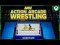 O MELHOR JOGO DE LUTA LIVRE DO MUNDO!!!! | Action Arcade Wrestling - XBOX ONE S