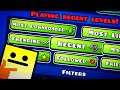 Geometry Dash: Playing recent levels!