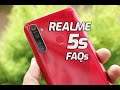 Realme 5s FAQs- Sensors, Gorilla Glass, LED Notification, Fast Charging, Camera 2 API, GCam and more
