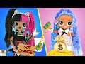 RICH DOLL POOR DOLL STORY - LOL Dolls Family OMG After School Routine in Barbie Dreamhouse Adventure