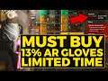 The Division 2 | MUST BUY! 13% AR GLOVES