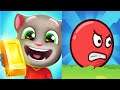 Tom Gold Run VS Red Ball 7 NEW MAX LEVEL Android iOS Mobile Gameplay