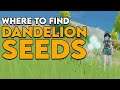 Where to find DANDELION SEEDS in Genshin Impact