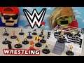 WWE HEROCLIX Micro Maniax Wrestling Figures & Ring Playset UNBOXING!