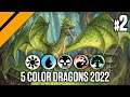 5 Color Dragons - AFR Standard 2022 | MTG Arena