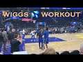 📺 Andrew Wiggins (+Nemanja Bjelica) workout/threes at Warriors pregame before Orlando Magic