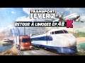 Autoroute avec sortie perso à St-Jean | Retour à Limoges ép.48 | TRANSPORT FEVER 2 gameplay fr