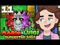 COLA TREE & WIGGLER BOSS - Mario and Luigi Superstar Saga (Blind) - Part 11