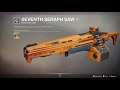 Destiny 2 Season of Worthy Get Seventh Seraph SAW With Great Mods Clown Cartridge and Disruption