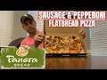 Jackson Reviews Panera Bread Sausage & Pepperoni Flatbread Pizza