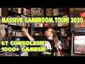 MASSIVE 2020 Gameroom Tour!! 67 Consoles! 1000+ Games!!