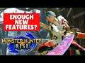 Monster Hunter Rise ENOUGH NEW FEATURES? GAMEPLAY TRAILER REVEAL モンスターハンターライズ 「新機能」ゲームプレイ トレーラー PC