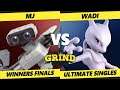 The Grind 142 Winners Finals - Mj (ROB, Game & Watch) Vs. WaDi (Mewtwo) Smash Ultimate - SSBU