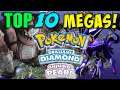 Top 10 NEW Mega Evolutions For Pokémon In Pokémon Brilliant Diamond & Shining Pearl!