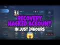 VLOG 002 | RECOVERY HACKED ACCOUNT 2021