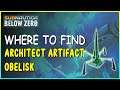 WHERE TO FIND ARCHITECT ARTIFACT OBELISK IN SUBNAUTICA BELOW ZERO