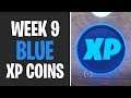 All Blue XP Coin Locations WEEK 9 - Fortnite
