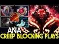 ANA [Axe] Creep Blocking Plays Unleashed Power 27 Kills 7.22 Dota 2