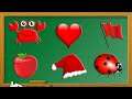 El Color Rojo Para Niños en Ingles y en Español | The Red Color for Kids in English & Spanish