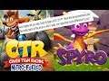 Fans Love where Crash Team Racing Nitro-Fueled and Spyro are going! (My Reaction to your Votes!)