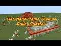 Flat Plain Llama Themed Roller Coaster