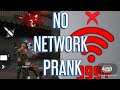 No network  prank free fire in  lone wolf mod   1 vs  1 😂😂😂