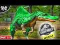 Spinosaurus DNA Unlocked : Jurassic World Mobile Gameplay : OP बोलते - Part 217 [ Hindi ]