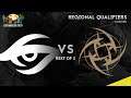 Team Secret vs Ninjas in Pyjamas Game 1 (BO3) ESL One Los Angeles 2020 EU Closed Qualifier