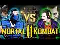 The Joker VS Sub-Zero in Mortal Kombat 11 [best of 5] | MK11 PARODY!