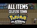 EVERY Item in Celestic Town - Pokémon Platinum
