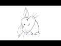 How to draw cute bunny #draw #art