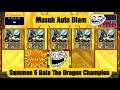 Summon Five Gaia The Dragon Champion