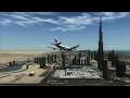 THAI AIRWAYS 747 Crash into Burj Khalifa Dubai