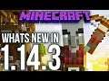 Whats New In Minecraft 1.14.3 Java Edition?