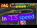 Zuma Deluxe: 14x combo with reversed 1.5 video speed ( + original)