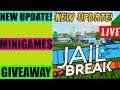 🔴☀️ANOTHER NEW UPDATE!! MINIGAMES!!! +GIVEAWAY!!!☀️(RobloX JAILBREAK)🔴