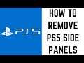 How to Remove PS5 Side Panels