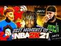 NBA 2K21 GREATEST MOMENTS (JahTV) • FUNNY MOMENTS + JUMPSCARES + SUS! *HILARIOUS* NBA2K21 MONTAGE