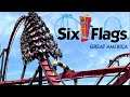 Six Flags Great America Tour & Review with The Legend