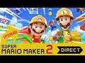 🔴 Super MARIO MAKER 2 DIRECT 😱 ¡MIRA! 😱 NINTENDO DIRECT para Nintendo SWITCH