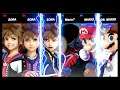 Super Smash Bros Ultimate Amiibo Fights – Sora & Co #183 Sora team vs Martio team