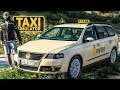 TAXI! Fahrgast rennt weg -  unterwegs im VW Passat-TAXI | Der TAXI Simulator - GTA 5 #2