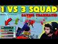 Unbelievable Saving Viper - 3 Squad vs ME Fight in Squad House | What a match!!