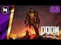 DOOM Eternal #3 INFILTRATING CULTIST BASE | Ultra Violence Lets Play