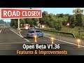 ETS2 v1 36 - Open Beta (New Island, Detours, Weigh Stations, New Border Crossing)